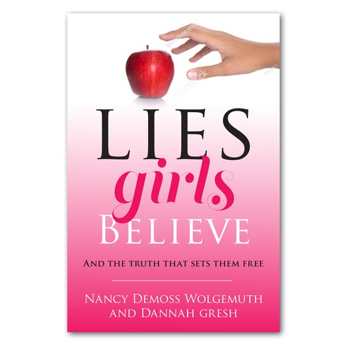 Girl book cover with the title 'Book Cover Contest Entry'