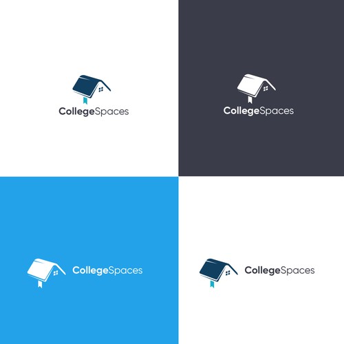 Student logo with the title 'College spaces'