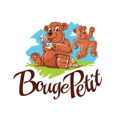 Bear brand with the title 'coffee business'