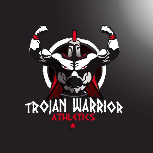 Athletic logo with the title 'logo for Trojan Warrior Atlhetics'