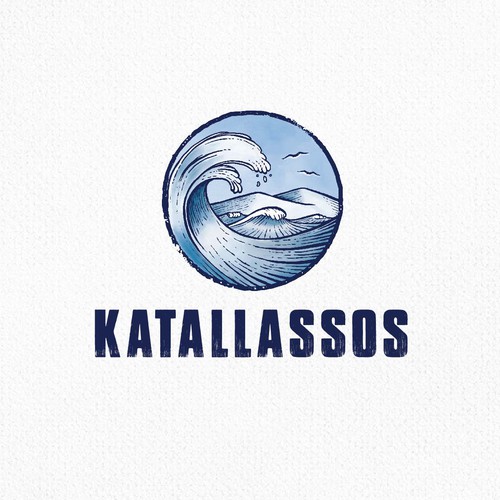 Rustic design with the title 'Logo for financial system'