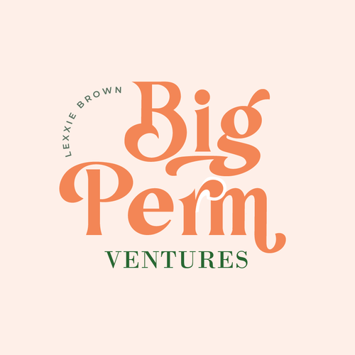 Beauty salon design with the title 'Vintage logo for hair salon.'