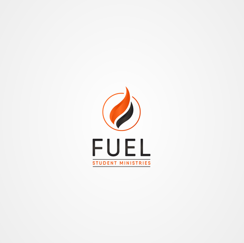 Organization logo with the title 'Abstract logo for youth organization in Florida named "FUEL STUDENT MINISTRIES"'