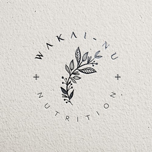 Beautiful design with the title 'Vitamin & Supplement Brand Logo'