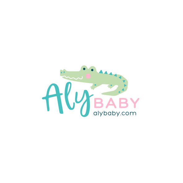 Alligator logo with the title 'Aly Baby'