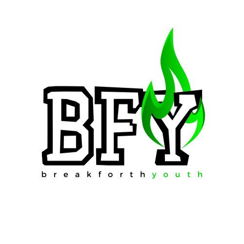 Faith logo with the title 'BFY - Break Forth Youth'