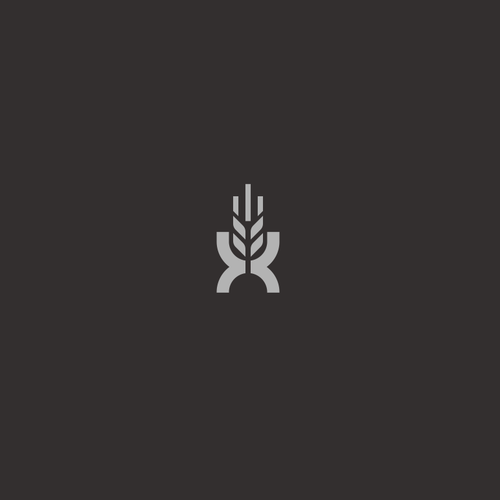 Tropical leaf logo with the title 'HANGRY FORK'