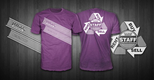 Retail t-shirt with the title 'Textbook Brokers'