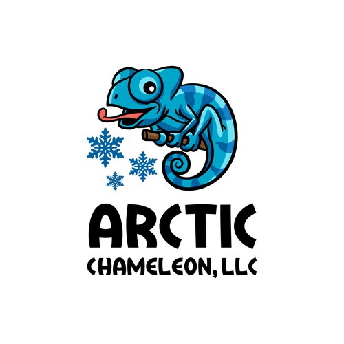 Arctic design with the title 'Arctic Chameleon, LLC'