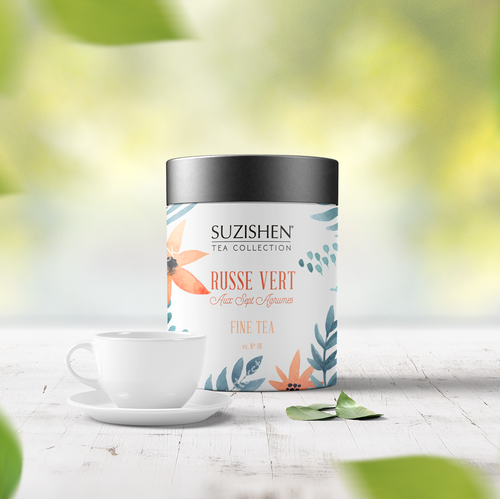 Tea label with the title 'Tea'