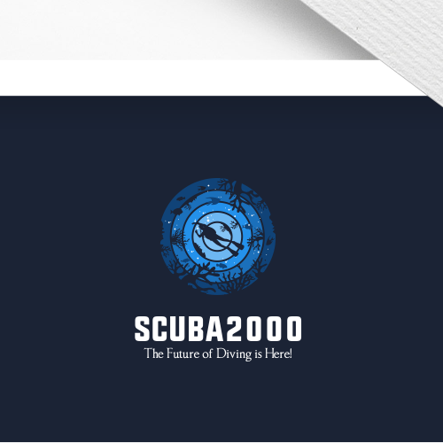 Coral design with the title '5 stars Diving Center moving forward'