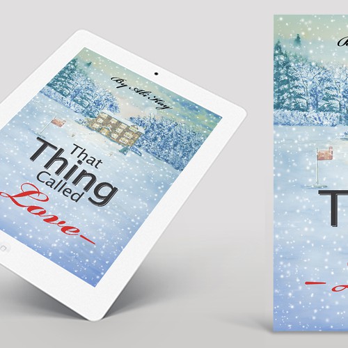 Computer book cover with the title 'Snow book cover'