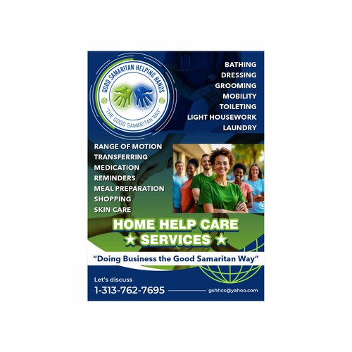 Flayer design with the title 'GSHH flayer'