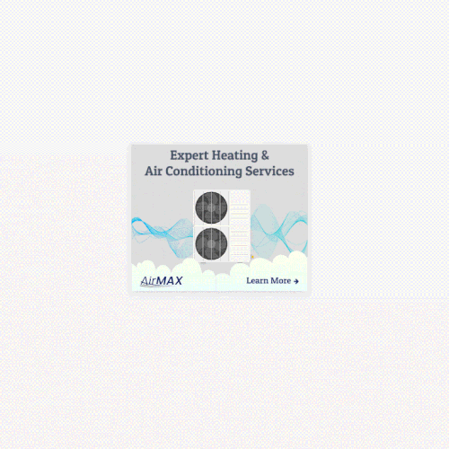 GIF design with the title 'Animated banner for Air Conditioning Company'