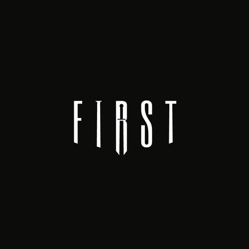 Sportswear logo with the title 'FIRST'