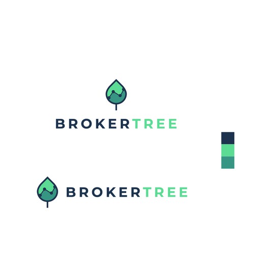 Best design with the title 'BrokerTree'