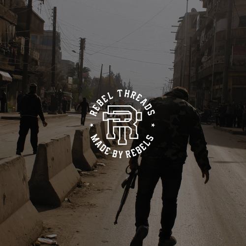 Rebel logo with the title 'REBEL THREADS'