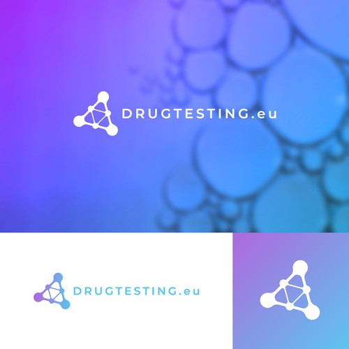 Contemporary brand with the title 'Chemistry research'