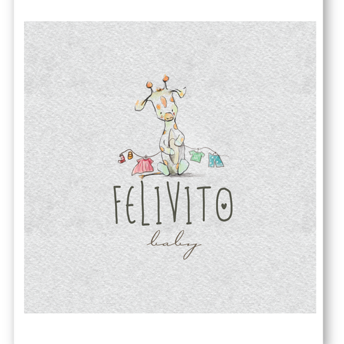 Baby brand with the title 'Bold logo concept for baby shop'