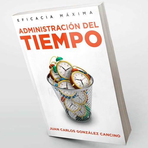 Management book cover with the title 'Cover art for "Administración del tiempo"'
