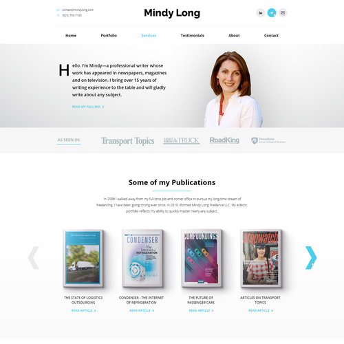 Coding website with the title 'Site for Technical Writer'