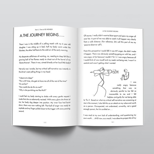 Page layout design with the title 'Raise Future Leaders '