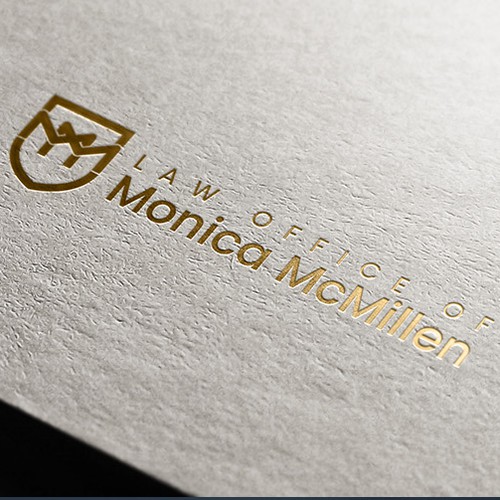 Attorney logo with the title 'Law Office of Monica McMillen'