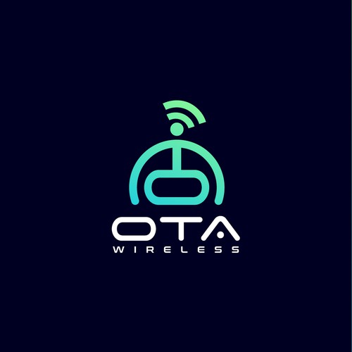 Transfer design with the title 'OTA Wireless'