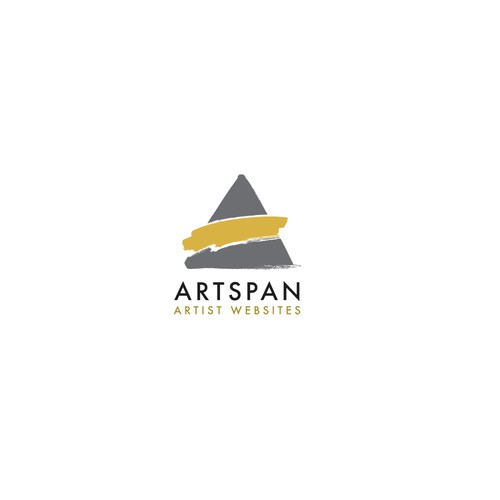 Art logo with the title 'Logo Concept for Art Marketplace Website'