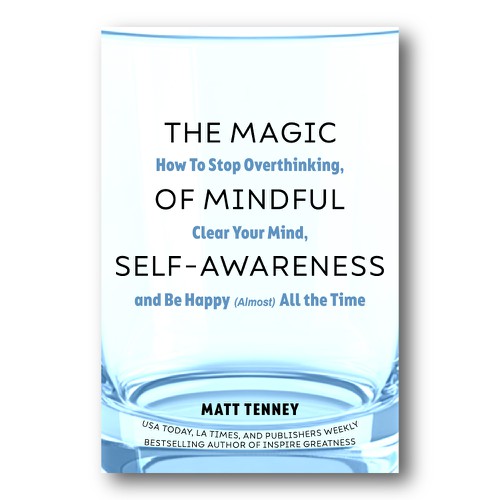 Meditation book cover with the title 'Self-Awareness Book Cover'