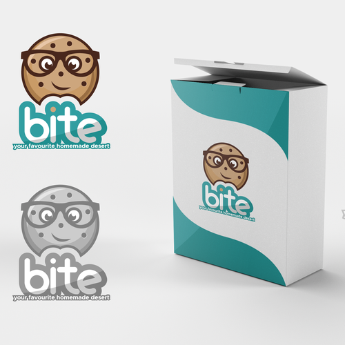 Reeses logo with the title 'Bite logo'