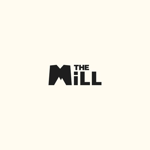 Factory logo with the title 'Logo concept for The Mill'