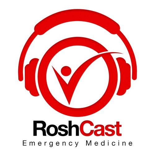 ITunes design with the title 'Podcast Icon for RoshCast. '