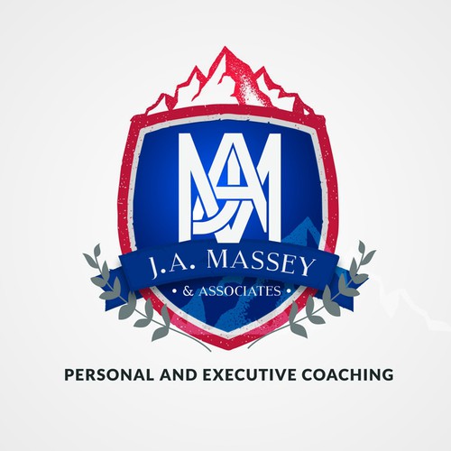 Banner logo with the title 'J.A. Massey & Associates Logo design'