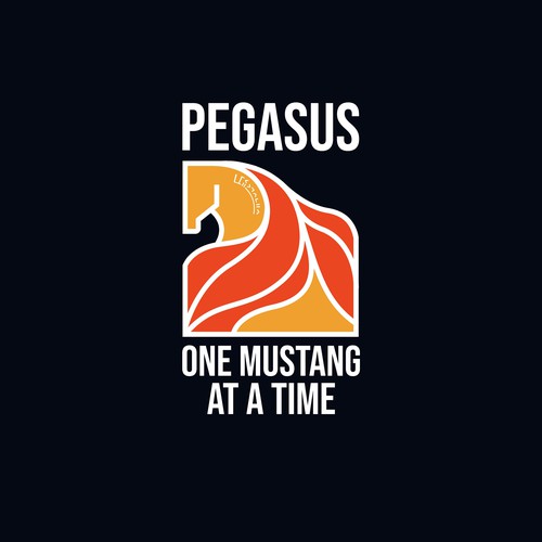 Horse brand with the title 'Bold Horse Logo'