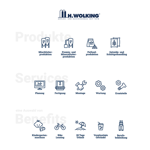 Outline artwork with the title 'Icon Redesign'