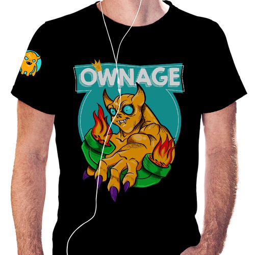 Internet t-shirt with the title '"Ownage" t-shirt contest'