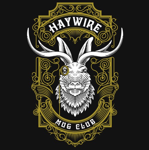 Bar t-shirt with the title 'HAYWIRE DESIGN '