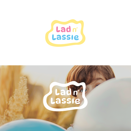 Kid's clothing logo with the title 'Playful Logo For Kids Clothing'