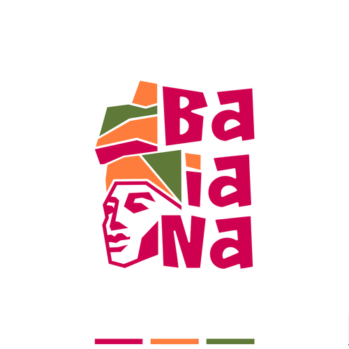 African design with the title 'Concept for "Baiana"'