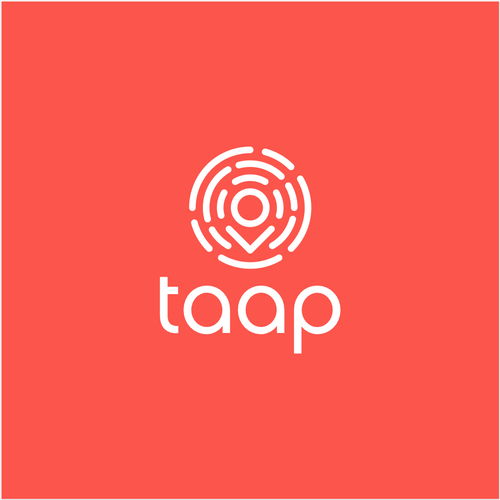 Tap design with the title 'Pin Location + Fingerprint + Human '