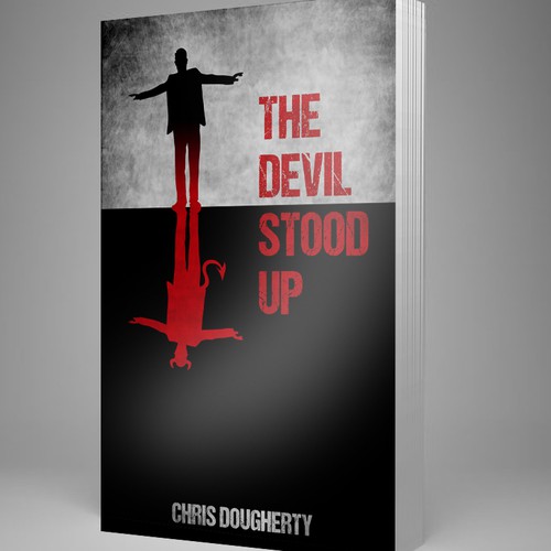 Graphic book cover with the title 'Simple book cover design'