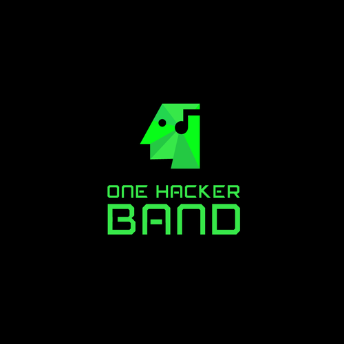 Hacker logo with the title 'One Hacker Band'