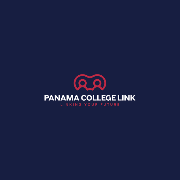 Link logo with the title 'Panama College Link Logo'