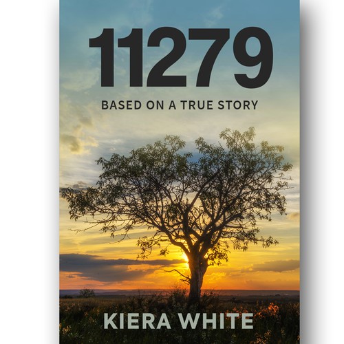 Reading design with the title 'Tree, Sunset'