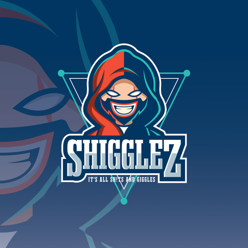 Clown design with the title 'Clown logo for esports team'