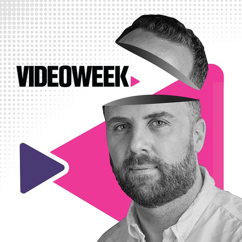 Instagram ad design with the title 'podcast'