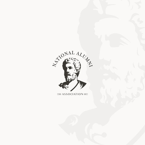 Illustration brand with the title 'National Alumni Association'