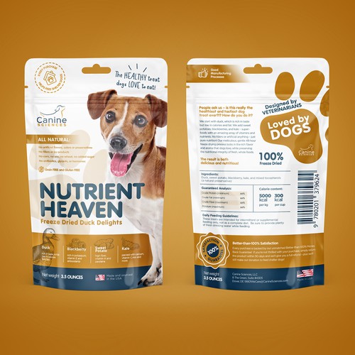Feed design with the title 'nutrient heaven'