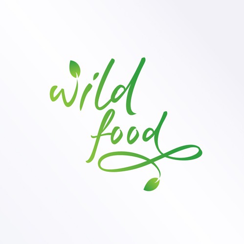 Wild logo with the title 'Wild Food Logo Design'